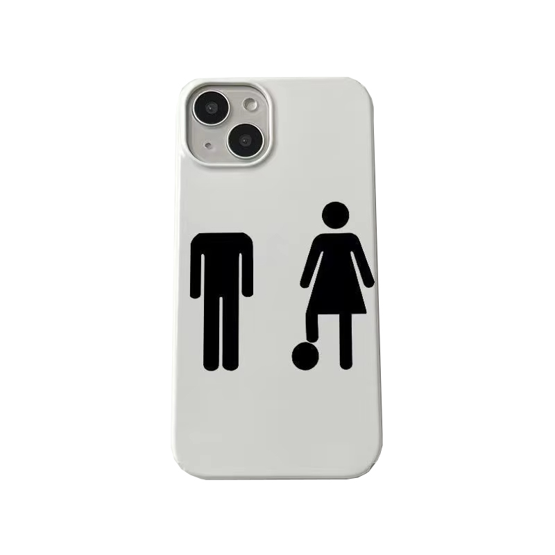 Phone Cases For Boys - Cover Minimalista con Simboli Maschili e