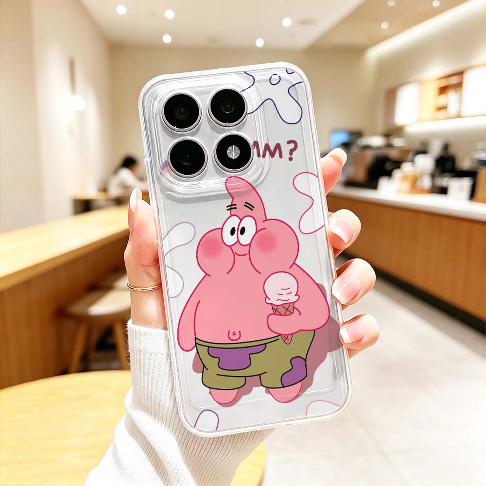 Phone Cases Xiaomi 14T - S-Starfish S-SpongeBob Cover per Xiaomi Mi