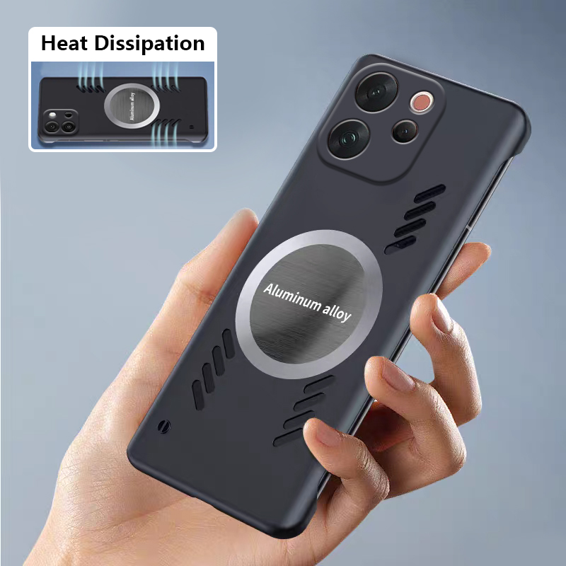 Heat Dissipation Case - Custodia Biruiqu per VIVO V70 senza