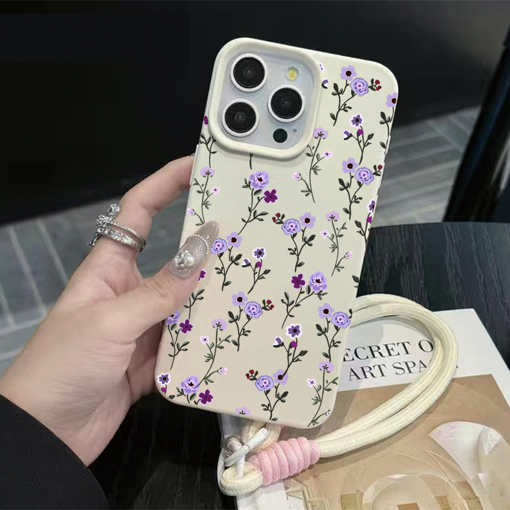 Phone Cases Purple - Custodia per telefono in silicone opaco