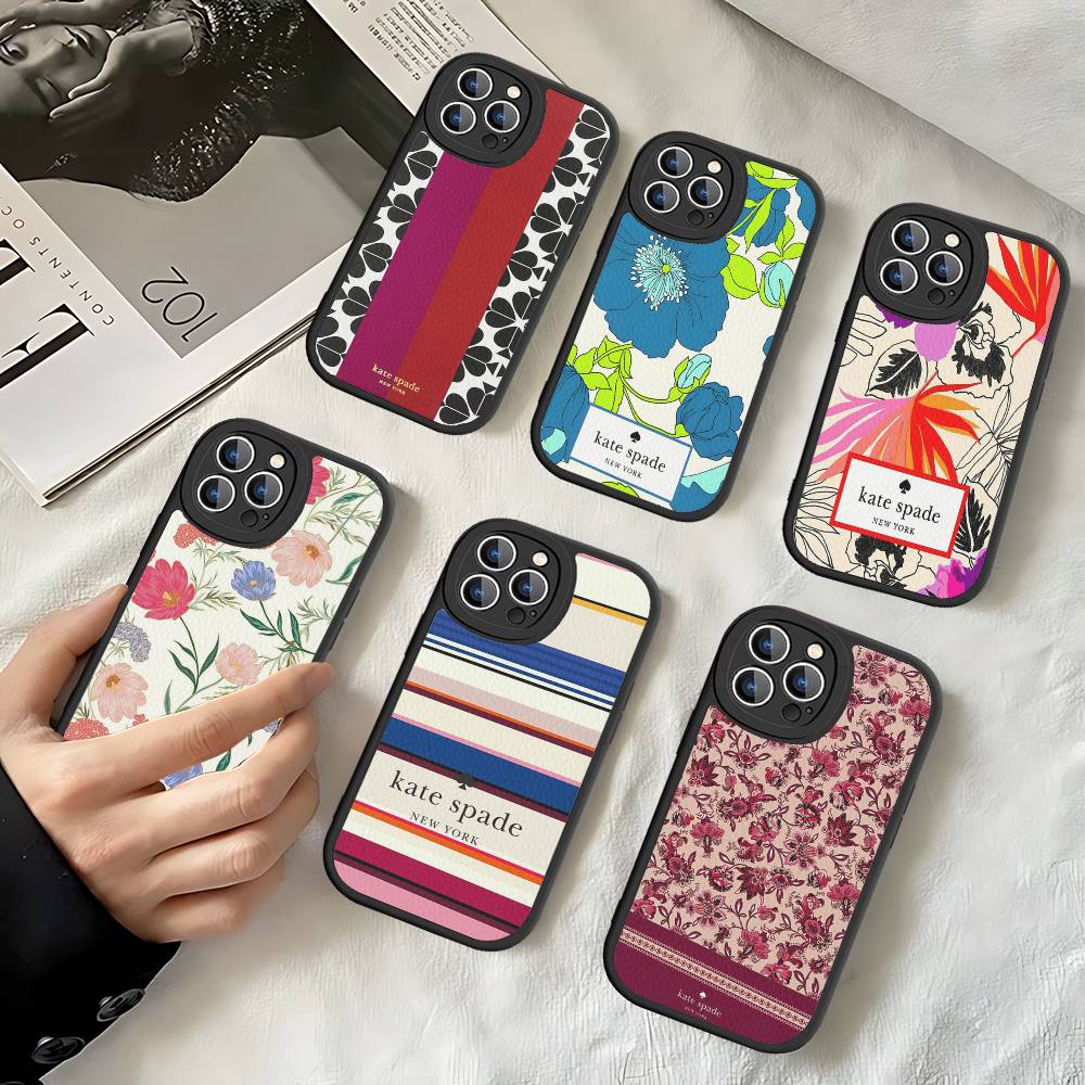 Phone Cases Kate Spade - Custodia per telefono K-Kate S-Spade Flower