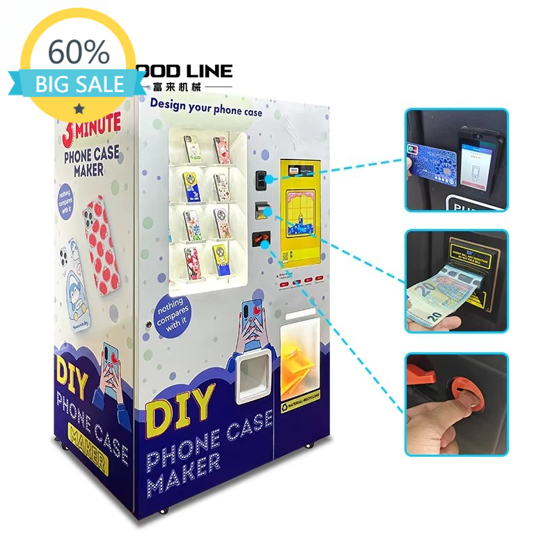 Phone Cases Vending Machine - Distributore Automatico per Stampa Personalizzata di