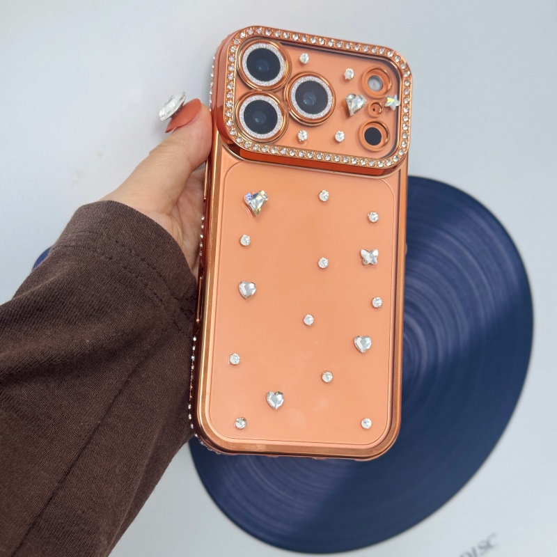 Phone Cases Orange - Custodia per telefono arancione placcata in