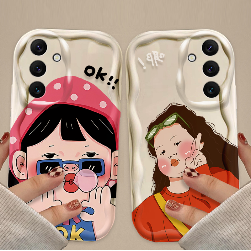 Phone Cases For Boys - Divertente Ragazzo Ragazza Carina Onda Cassa