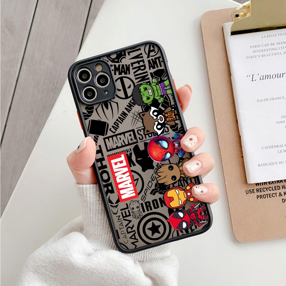 Phone Cases Xr Cute - Custodia Opaca Traslucida Antiurto con Simpatici