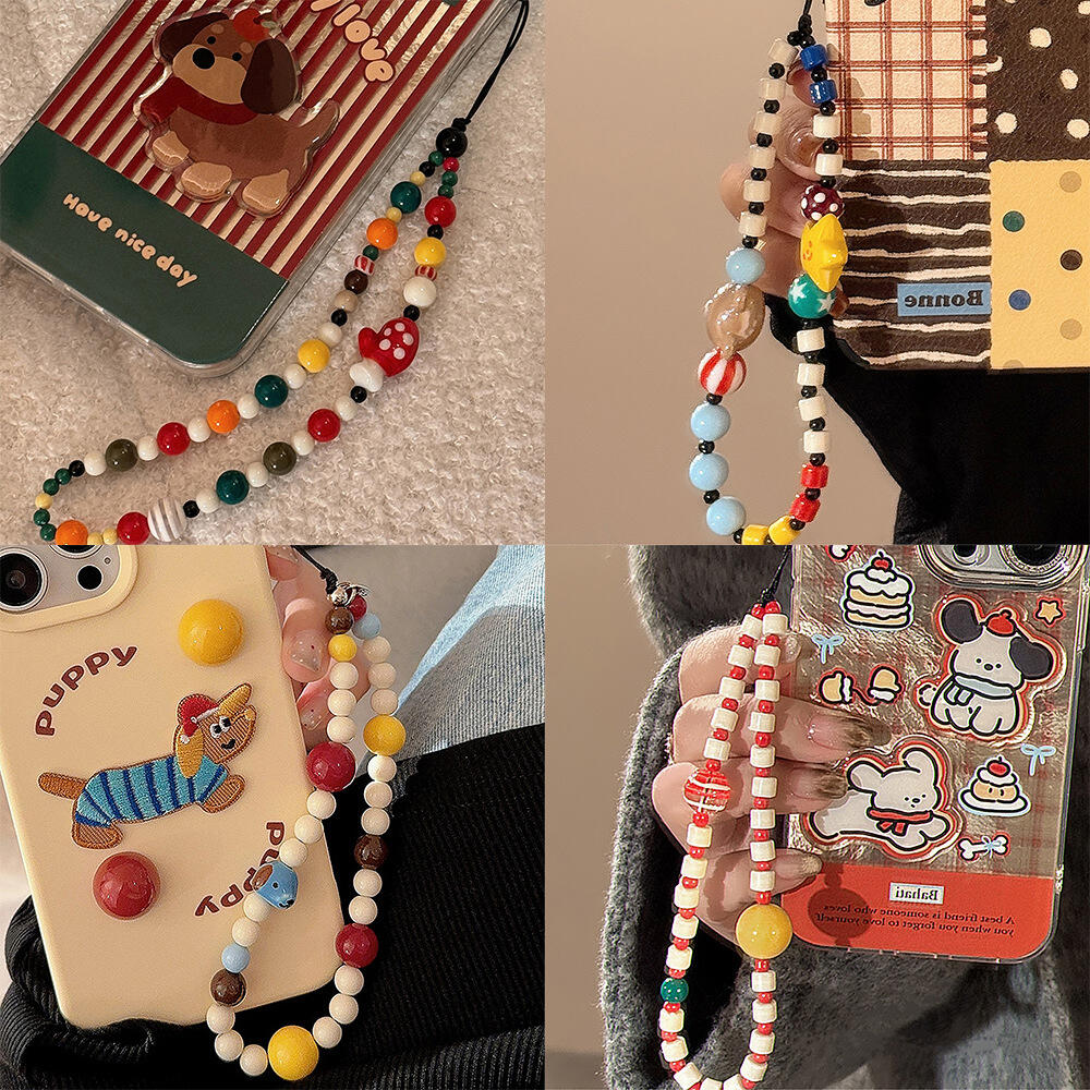 Phone Cases For Boys - Simpatico cane orso formaggio ciondolo catena