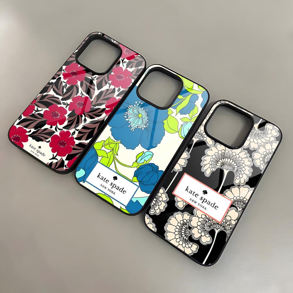 Phone Cases Kate Spade - Cover per telefono K-Kates S-Spades Flower