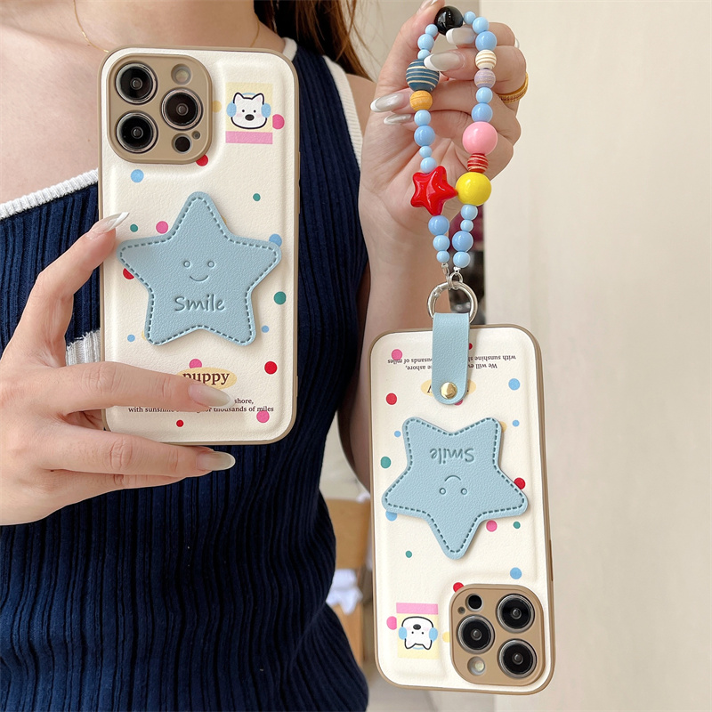 Phone Cases With Loop - Custodia per telefono con stella carina