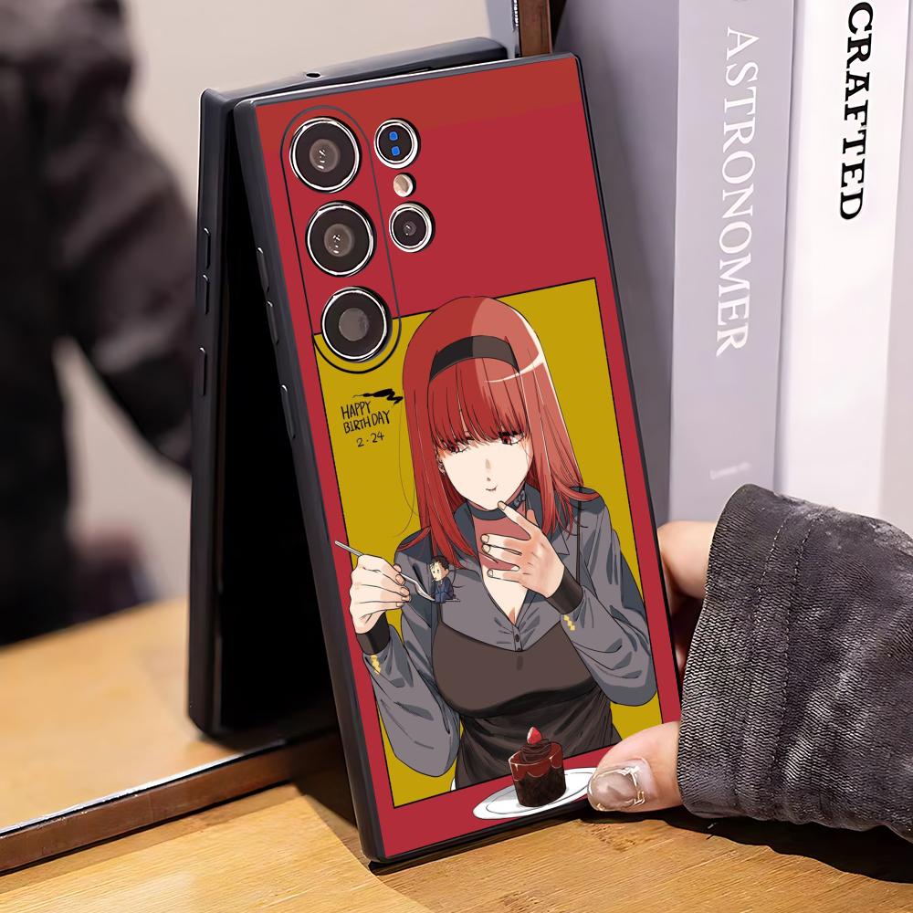 Phone Cases Girls - Custodia Morbida Nera Yamada Hot Anime