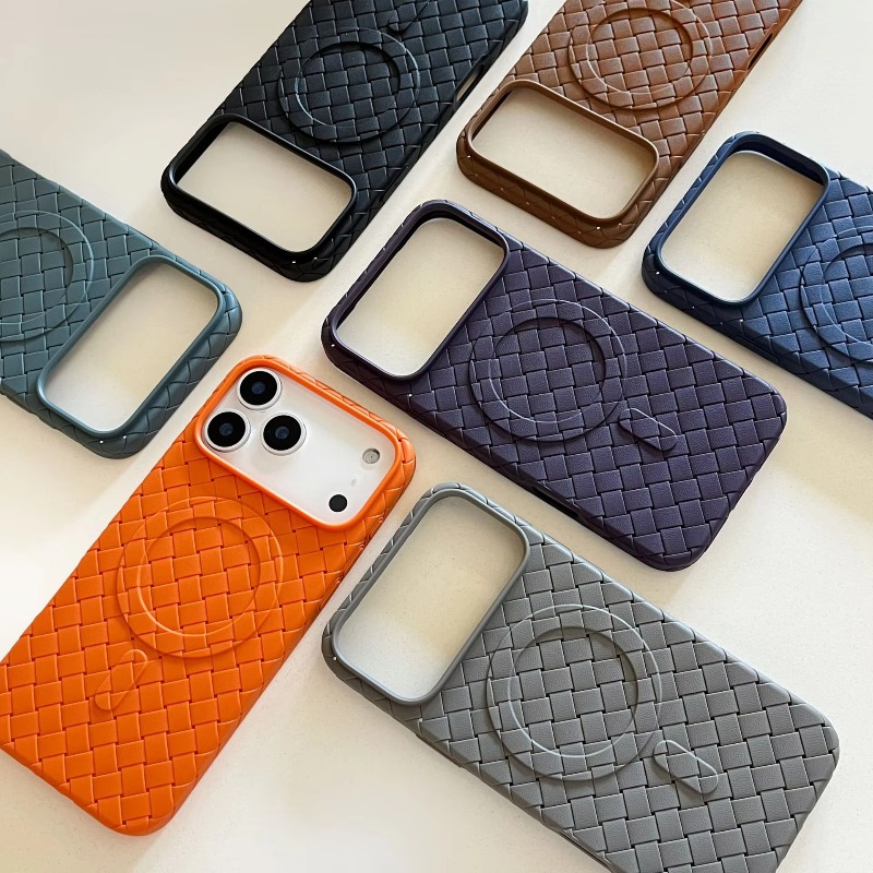 Heat Dissipation Case - Custodie Magnetiche Morbide con Texture Intrecciata