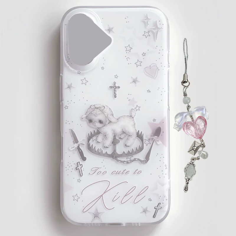 Phone Cases Girls - Cover per iPhone Y2K coreana INS