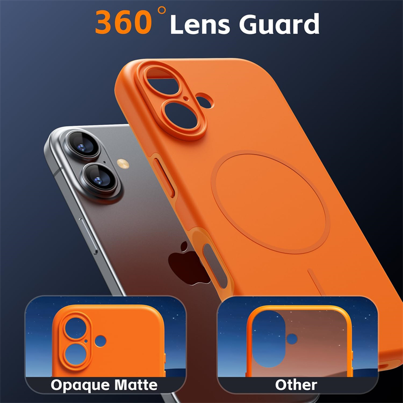 Custodia Magnetica Morbida in  - Phone Cases Orange recensione e prezzo