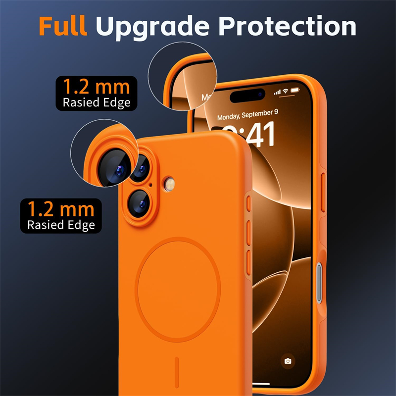 Custodia Magnetica Morbida in  - Phone Cases Orange recensione e prezzo