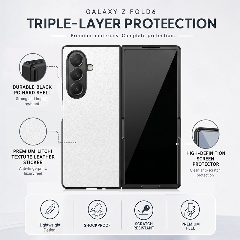 Custodia per telefono in pelle - Phone Cases Z Fold 6 recensione e prezzo