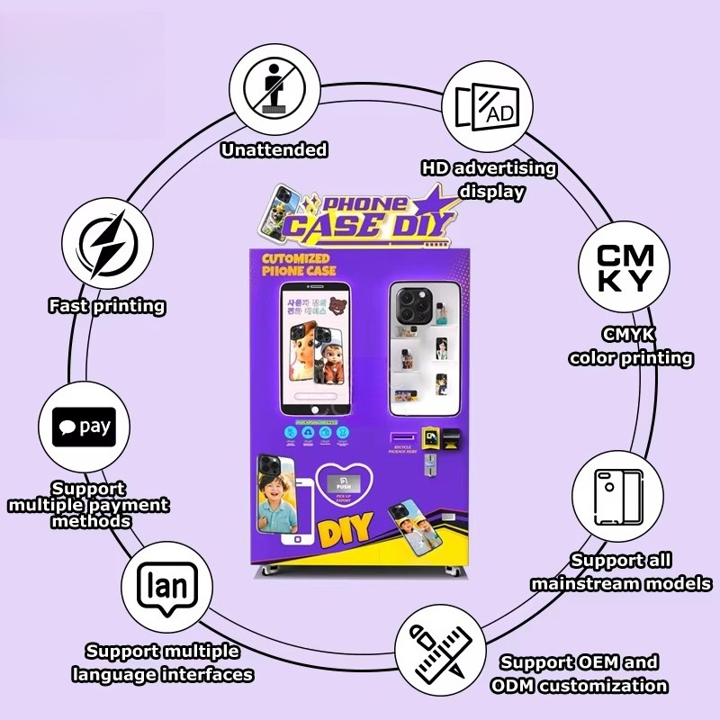Distributore automatico di cus - Phone Cases Vending Machine recensione e prezzo