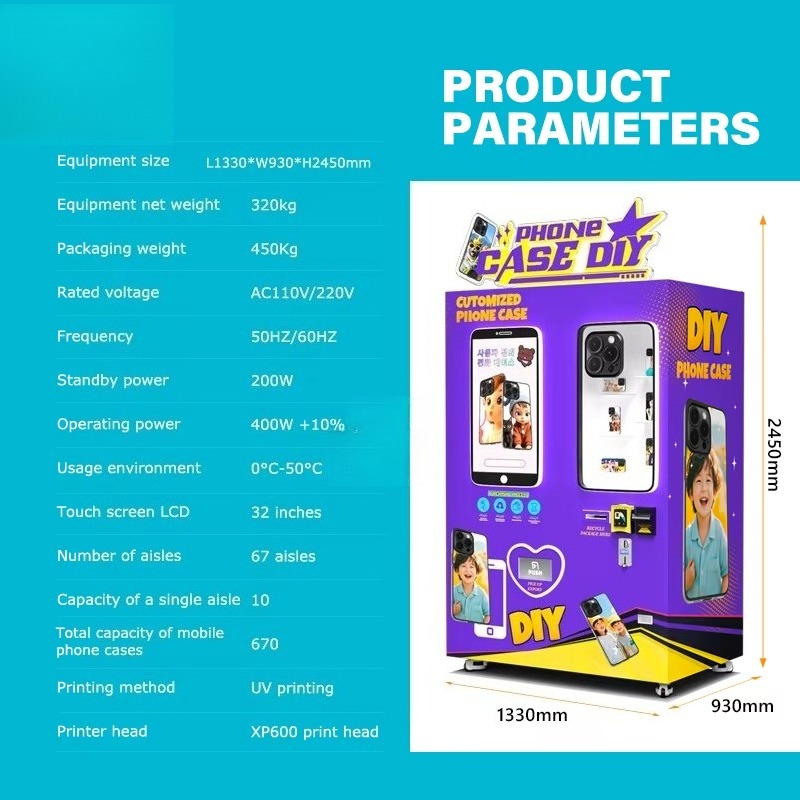 Distributore automatico di cus - Phone Cases Vending Machine recensione e prezzo