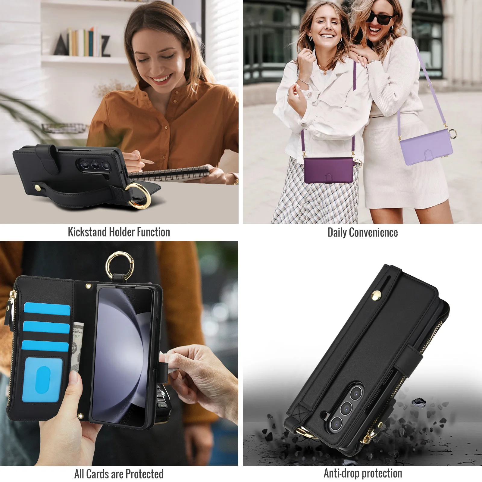 Custodia per telefono in pelle - Phone Cases Z Fold 6 recensione e prezzo