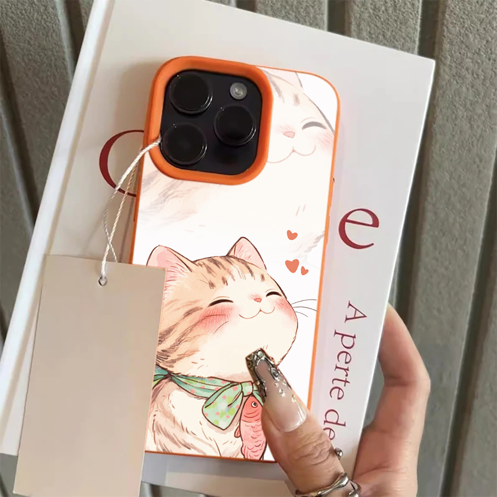 Cover in Silicone Opaco con Cu - Phone Cases Orange recensione e prezzo