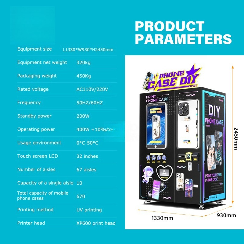 Nuova Stampante per Cover di C - Phone Cases Vending Machine recensione e prezzo