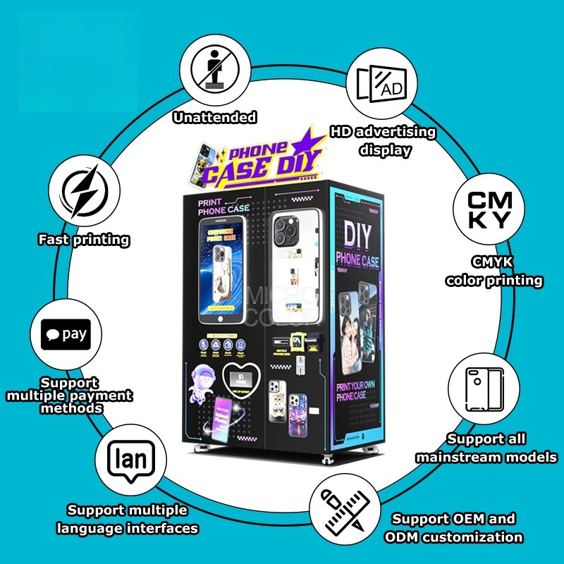 Nuova Stampante per Cover di C - Phone Cases Vending Machine recensione e prezzo