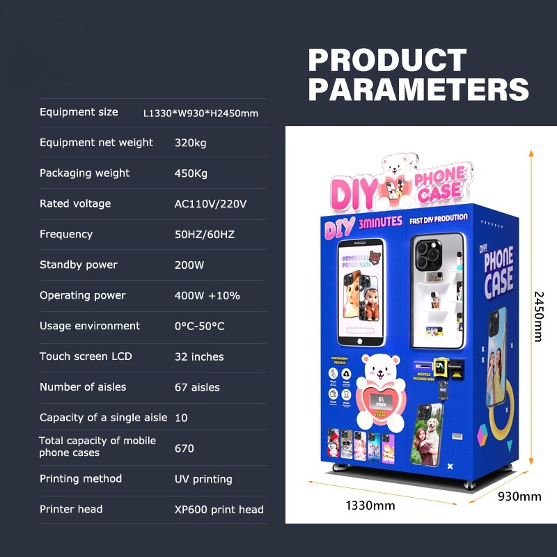 Macchina per Stampa Istantanea - Phone Cases Vending Machine recensione e prezzo