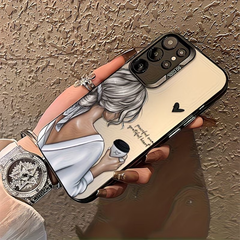 Cover Opaca con Stampa Ragazza - Phone Cases Girls recensione e prezzo