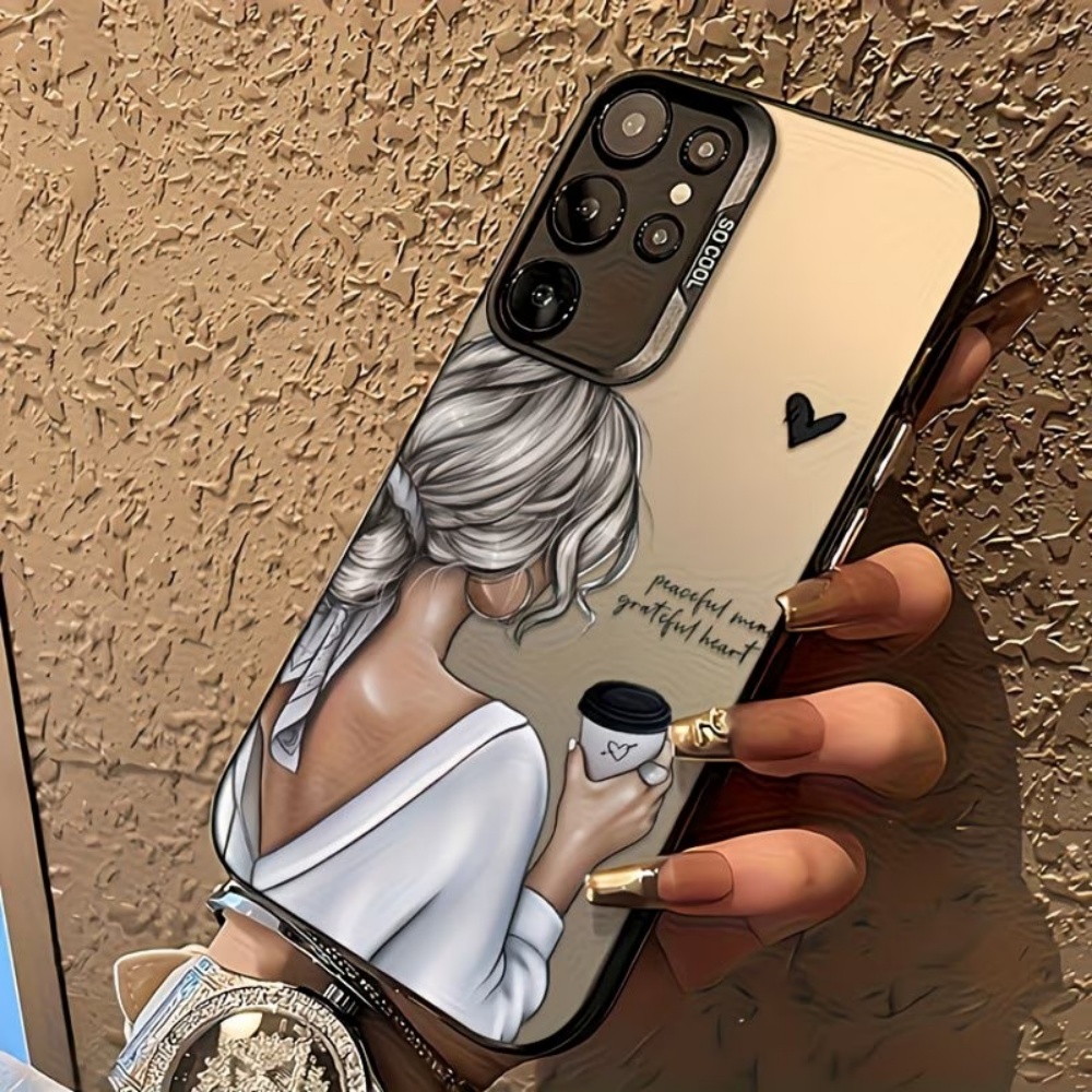 Cover Opaca con Stampa Ragazza - Phone Cases Girls recensione e prezzo