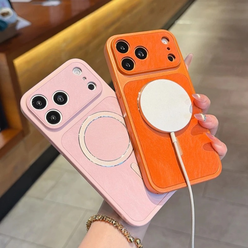 Nuova Lussuosa Cover Magnetica - Phone Cases Orange recensione e prezzo